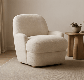 Boucle Lounge Chair